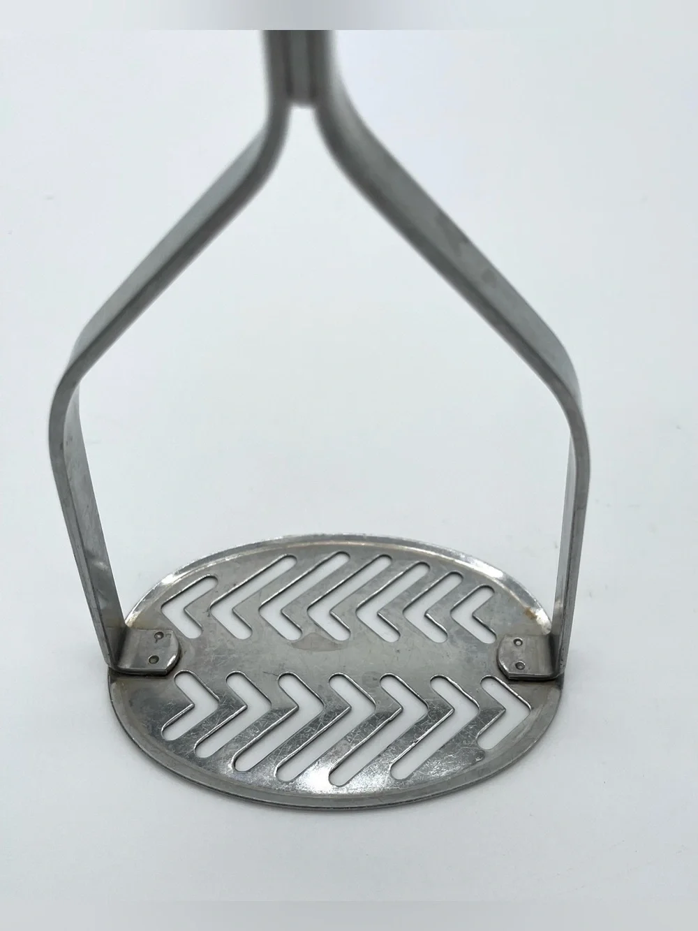 Maid Of Honor Stainless Potato Masher Aqua Turquoise Composite Kitchen Vintage
